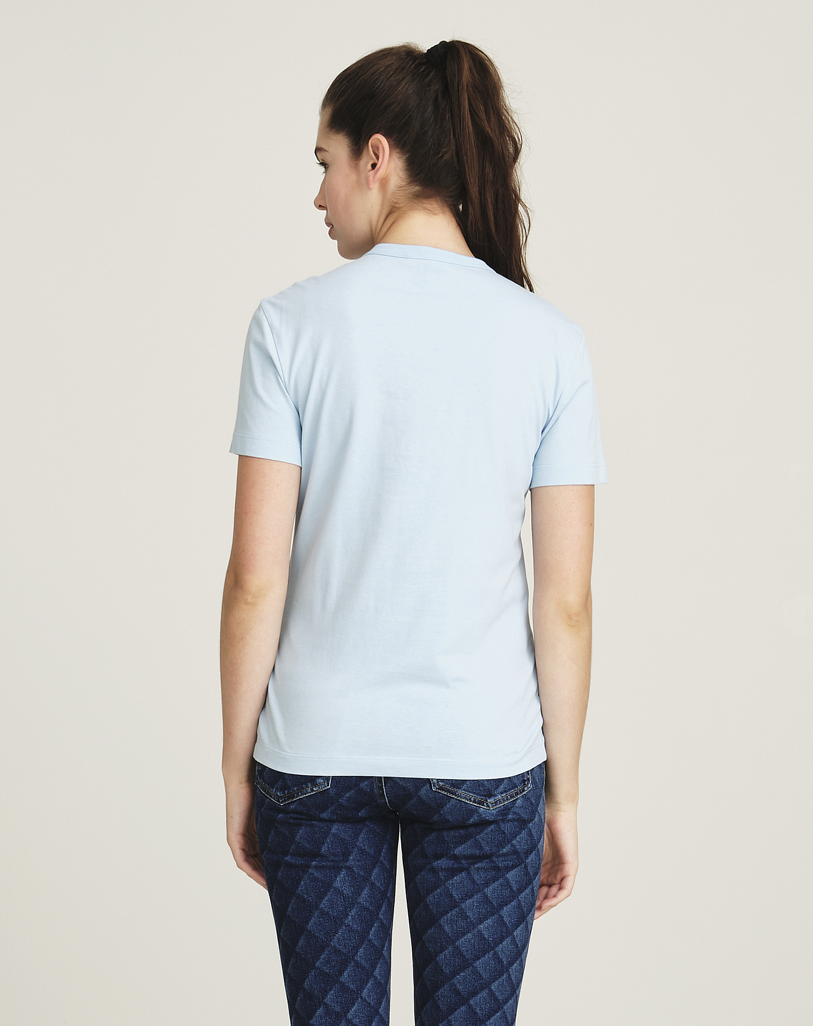 Emilio Pucci - Blue Cotton Tshirt